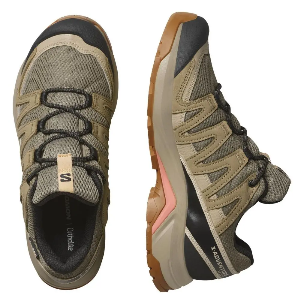 SALOMON　X-ADVENTURE GORE-TEX X-ADVENTURE RECON GORE TEX Pantofi drumetie din piele, Femei - LI6520$