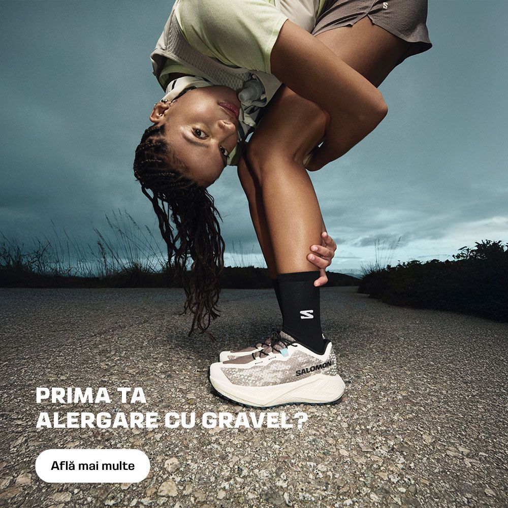 Prima ta alergare cu Gravel